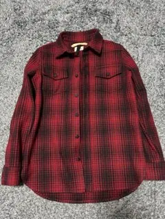 Off-White フランネルシャツ チェック レッドのサムネイル