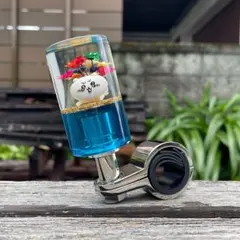 ハンドメイド】ドキンちゃん ハンドルスピンナー 水中花 シフトノブ