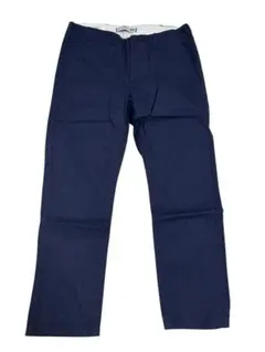 【未使用】ユニクロ イネスコラボ チノクロップドパンツ ネイビー 58 コットン