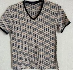 BURBERRY LONDON ノバチェック Vネック Tシャツのサムネイル