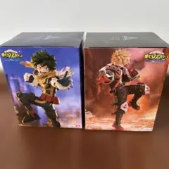 爆豪勝己と緑谷出久のアクションフィギュアセット