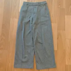 UNIQLO ブラッシュドジャージーワイドパンツ　Мサイズ