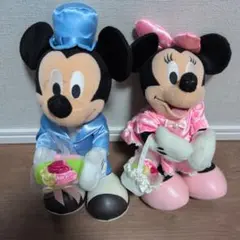 ミッキー ミニー ウェディングぬいぐるみ