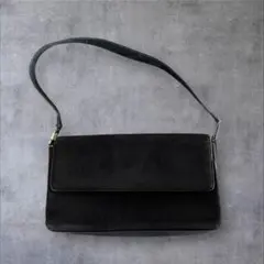 Salvatore Ferragamo 90s スエード ワンショルダー 黒