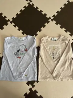 組曲　トップス　ロンT 110〜120㎝2枚セット