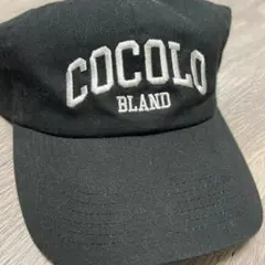 COCOLO BLAND キャップ ブラック
