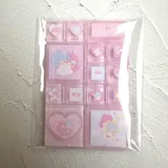 【新品未開封】トレーディング ミニタイルシール キキララ リトルツインスターズ