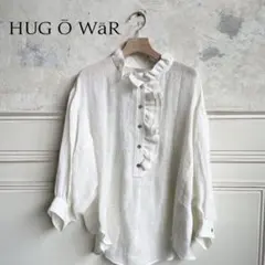 HUG O WaR リネン 長袖 ブラウス フリル 2026年最新】Hug O War レディース 長袖 シャツ・ブラウスの人気