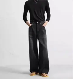 ZARA エクストラバギーフィットジーンズ 即日発送のサムネイル