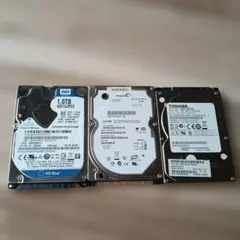 2.5インチ HDD 3台セット ジャンク