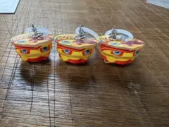 仮面ライダーめじるしアクセサリー3どっプリンゴチゾウ 3個セット