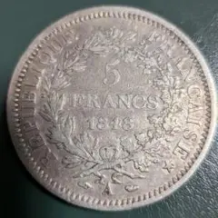 c*a様 1828年フランス 5フラン銀貨　　シャルル10世 c*a様 1828年フランス 5フラン銀貨 シャルル10世 - メルカリ