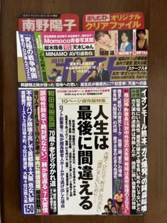 特典付き【南野陽子】週刊ポスト 2026年8月14日・21日合併号
