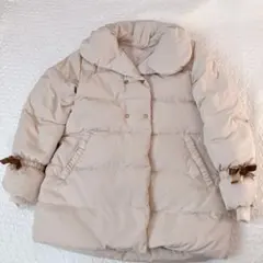 petit main ベージュ中綿コート