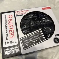 IQ Busters 知恵の輪 16個セット メタルパズル ワイヤーパズル