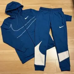 ナイキ セットアップ上下 パーカー スウェットパンツ 白 M 新品 NIKE
