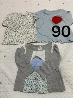 90サイズ Tシャツ 3点セット センスオブワンダー
