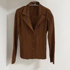 極美品 ✨️希少 イッセイミヤケ PLEATS PLEASE カーディガンのみ