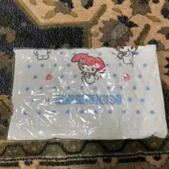マイメロディ クロミ フェイスタオル 水玉　ヤマダデンキ　しんぴん