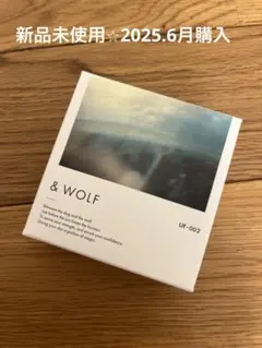 大人気！& WOLF UF-002 NオーガニックUVリキッドファンデ