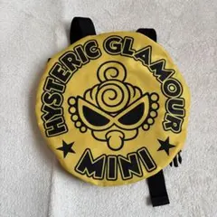 HYSTERIC GLAMOUR MINI 丸型リュック イエロー