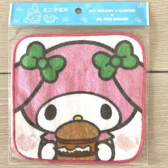モスバーガー　初コラボ　マイメロディ　ハンカチ