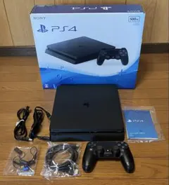 【中古品】SONY PS4 500GB ジェットブラック 本体