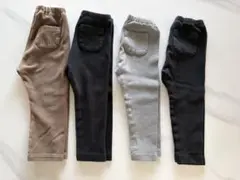 UNIQLO BABY レギンス(10分丈) 90cm 4枚セット