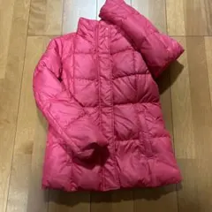 ピンク ダウンコート ファー付き UNIQLO Sサイズ