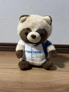 北海道日本ハムファイターズ　動物ぬいぐるみくじ　 タヌキ 4等　吉田賢吾 60