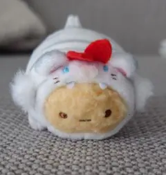 すみっコぐらし えびふらいのしっぽホワイトタイガーてのりぬいぐるみ