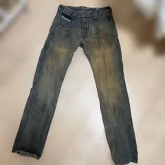 DIESEL ボトム デニムパンツ WASH008QU - メルカリ