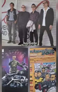 7枚セット　クールス・カレンダー／佐藤秀光 ・ポスター／アメフェス・ポスター