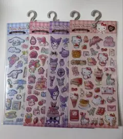 【まとめ割りあり】キャンディステッカー サンリオ　シール　4枚セット