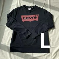 Levi's リーバイス スウェット上 ブラック Lのサムネイル