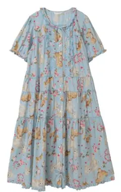 【新品】ピンクハウス テディローズプリンミディワンピース