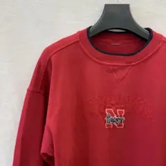 NEBRASKA ロゴ入り　トレーナー