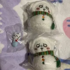 ちいかわ エニマイくじ Ｅ賞マスコット ガチャガチャ モモンガ 3点セット