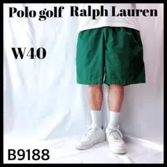 00s ポロゴルフ ラルフローレン ゴルフショーツ ショートパンツ 緑 W40のサムネイル