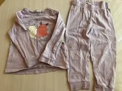 H&M うさぎプリント パジャマセット 12-18M コットン