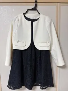 【週末限定値下げ】GU ジャケット レースドレス 120 卒園式　入学式