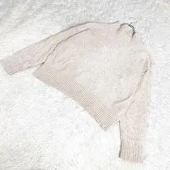 アーバンリサーチ　ニット　セーター　ベージュ〜ブラウン