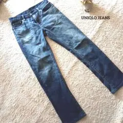 ユニクロ UNIQLOJEANS ストレートデニム メンズ 321-433326