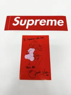 正規品 Supreme ステッカー 2枚セット ノベルティ シュプリーム