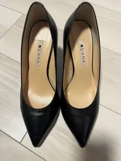 ダイアナ　クロ　スムース 23.5cm　パンプス