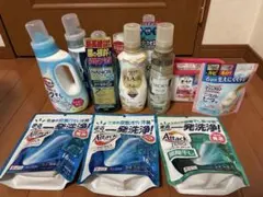 洗濯用洗剤、柔軟剤、浴室用カビ抑制剤　計12点セットのサムネイル