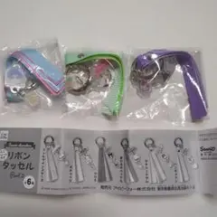 サンリオキャラクターズ ミニチャーム付きリボンタッセル 　３個セット