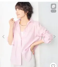 マイストラーダ  ベーシックシャツ  S ピンク Mystrada ベーシックシャツ ピンク - メルカリ