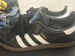 00s adidas Samba ブラック/ホワイト