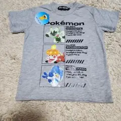 新品 ポケモン Tシャツ 110cm グレーのサムネイル